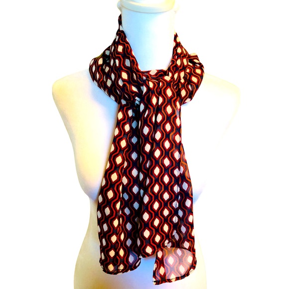 Ruby Ribbon Scarf - Picture 2 of 7